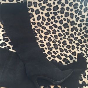 Over The Knee Suede Boots